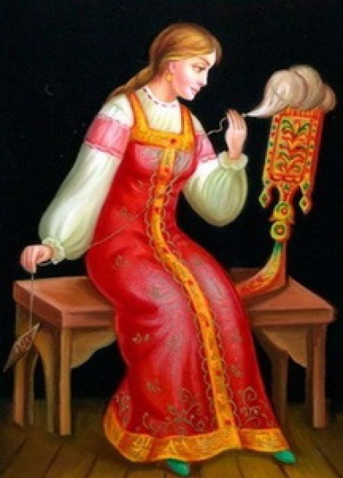 Крутись, вертись, веретено. Мастер-класс