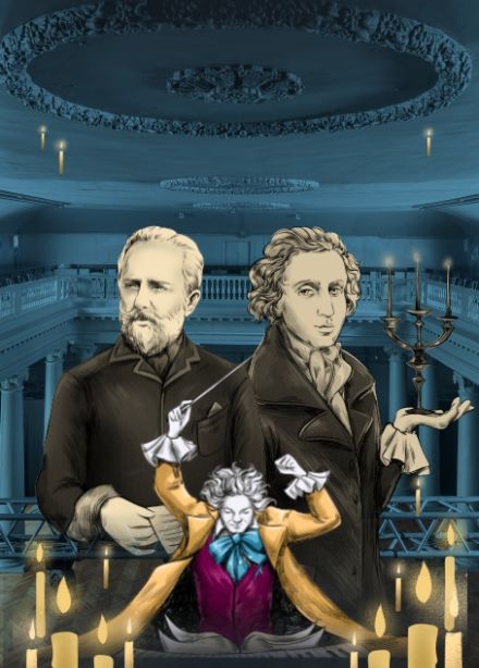Мелодии вечной классики. Бетховен, Шопен, Чайковский. Концерт при свечах