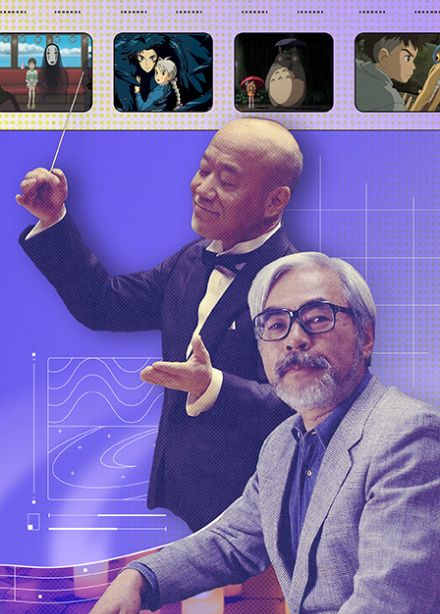 Шедевры Миядзаки и Хисаиси при свечах.