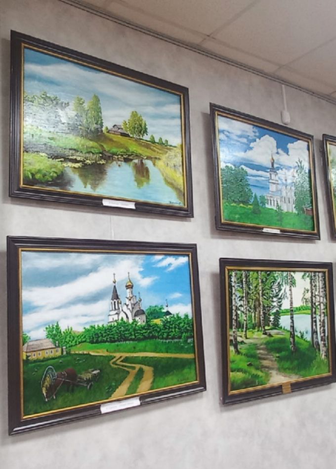 Тихое дыхание природы. Выставка