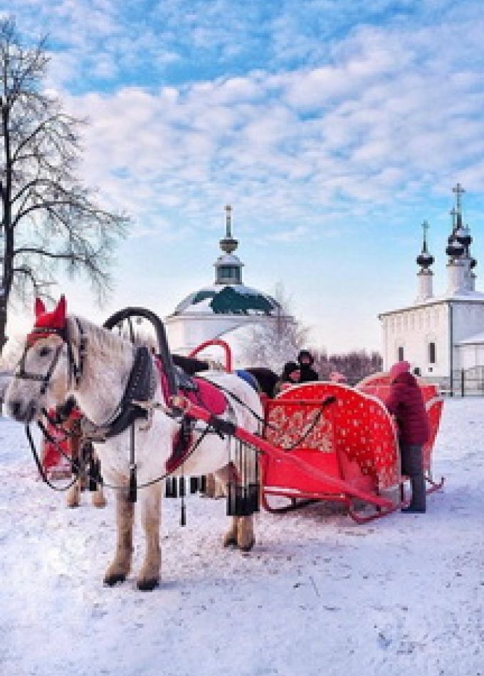Суздаль на Рождество из Нижнего Новгорода (автобусный тур)