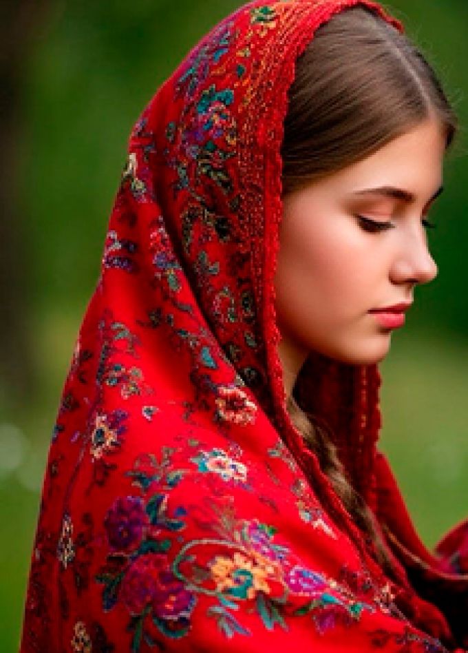 История народного платка. Программа