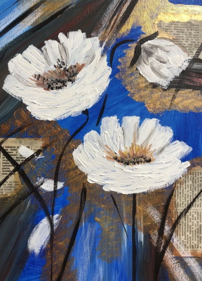 Интерьерная картина. Мастер-класс