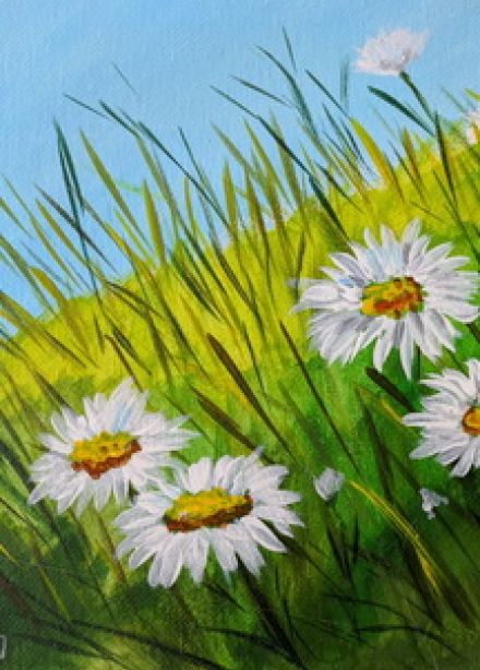 Мастер-класс по акриловой живописи