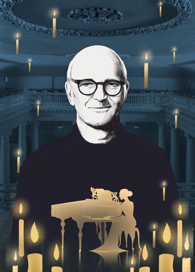 Людовико Эйнауди. Концерт при свечах