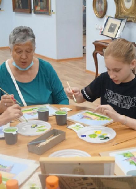 Городской пейзаж. Интерактивное занятие