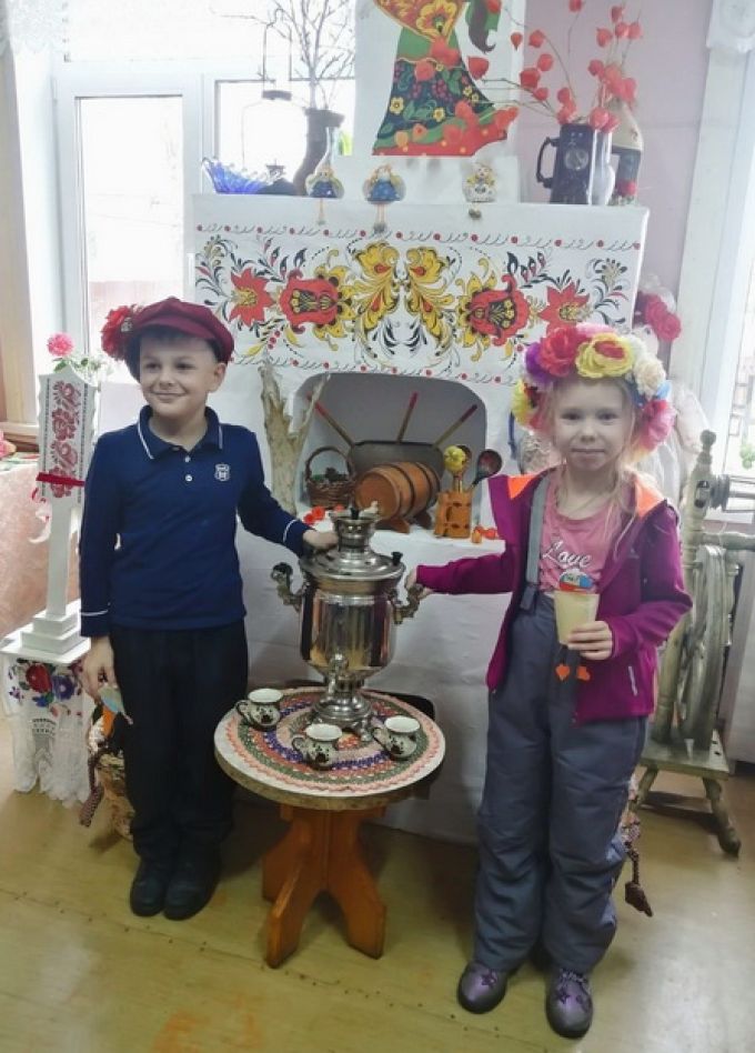 Хохломская роспись Георгия Матвеева. Беседа